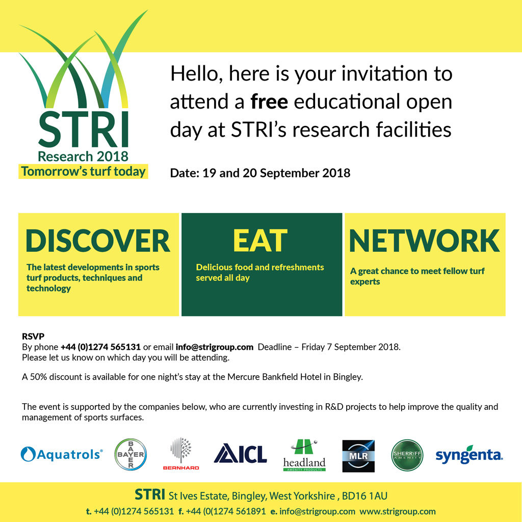 STRI Research invite