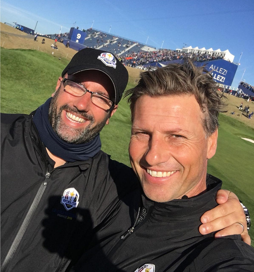 Le Golf National 2018 - - Daniel Lightfoot and Lars Tveter