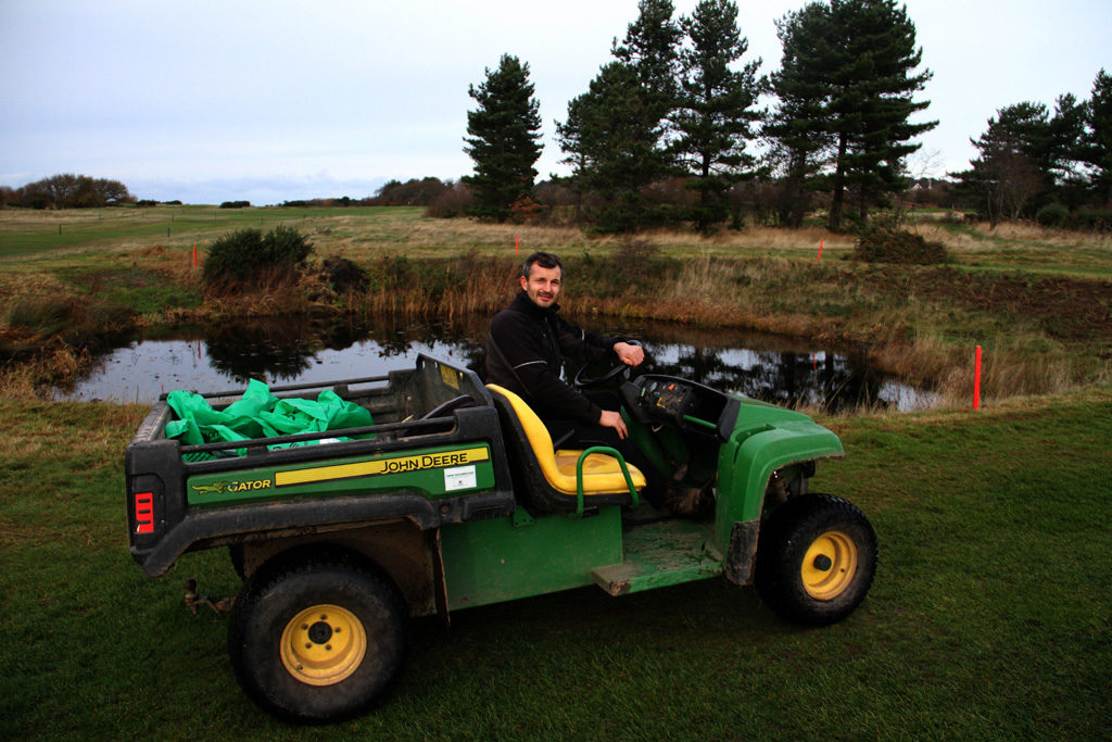 Mapping of water resources and ecological features at Caldy GC