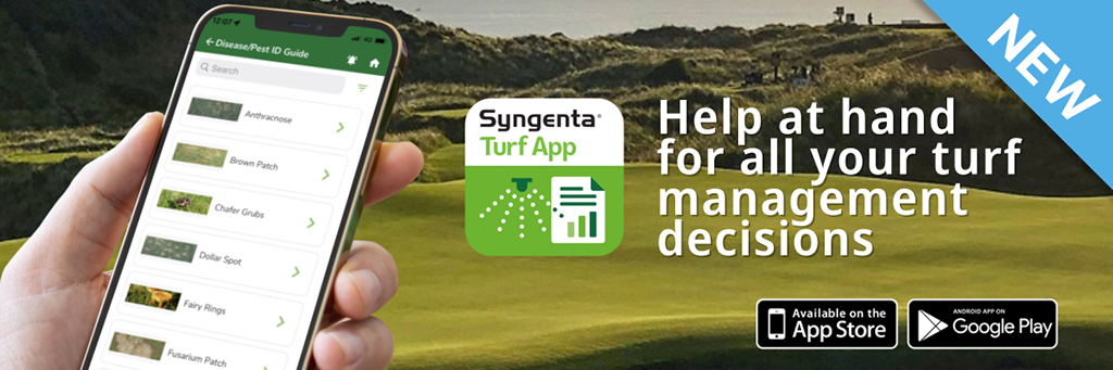 Syngenta Turf App banner