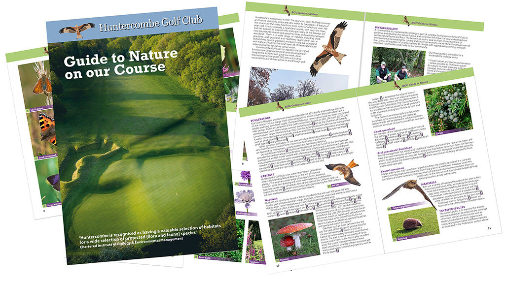 Huntercombe biodiversity guide