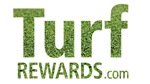 Turf Rewards logo - grass